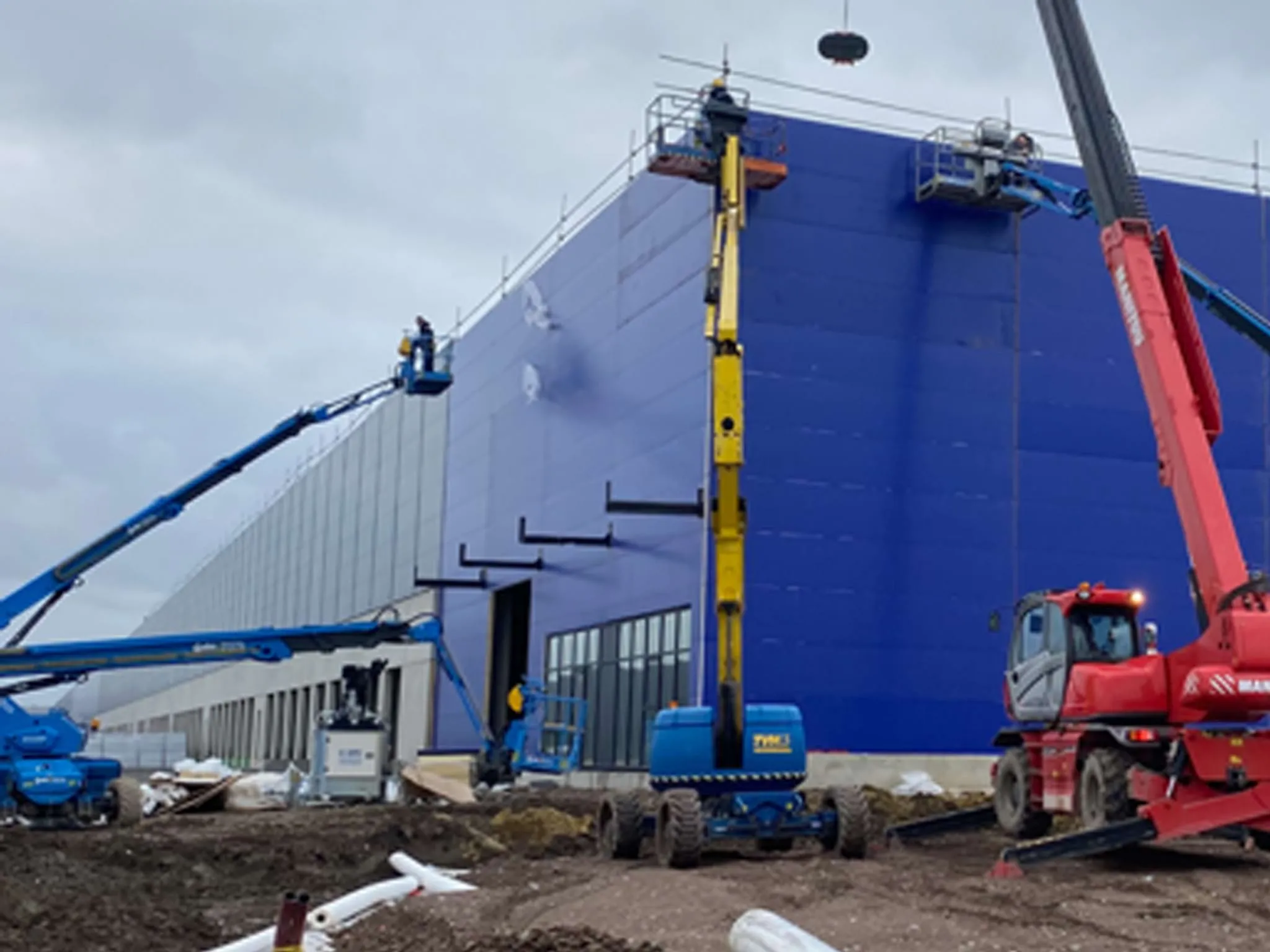 Industriële gevelbekleding